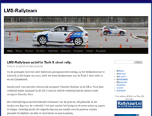 Tablet Screenshot of lms-rallyteam.nl